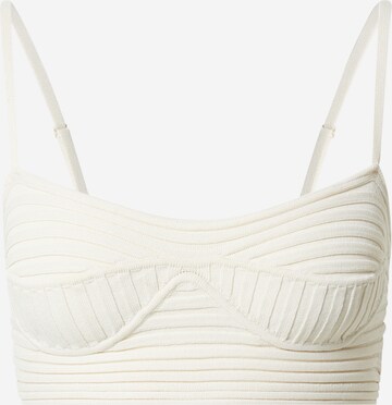 LeGer by Lena Gercke - Top de malha 'Maxine' em branco: frente