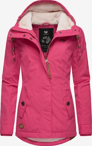 Veste d’hiver 'Monade' Ragwear en rose : devant