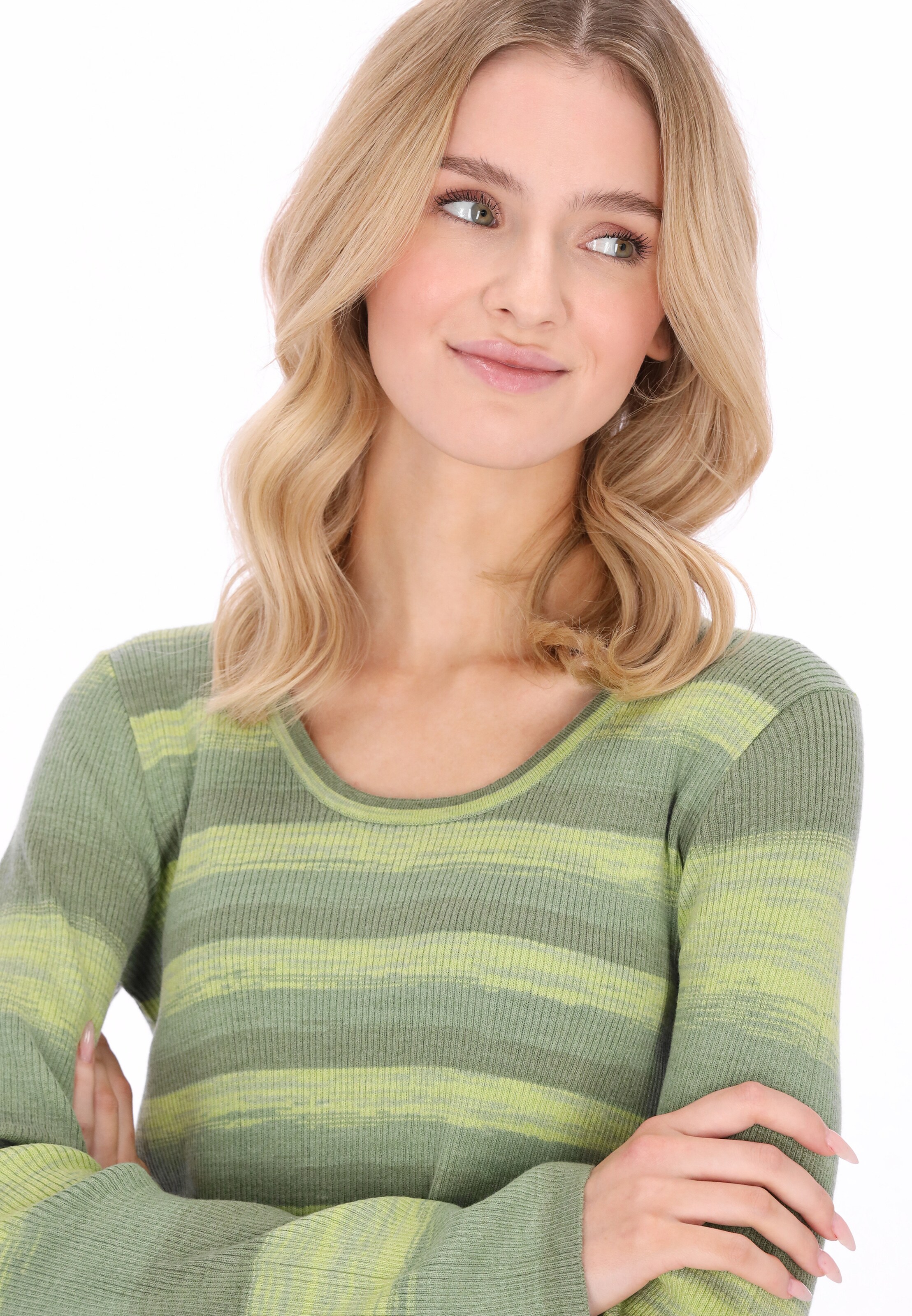 MYMO - Pullover em verde