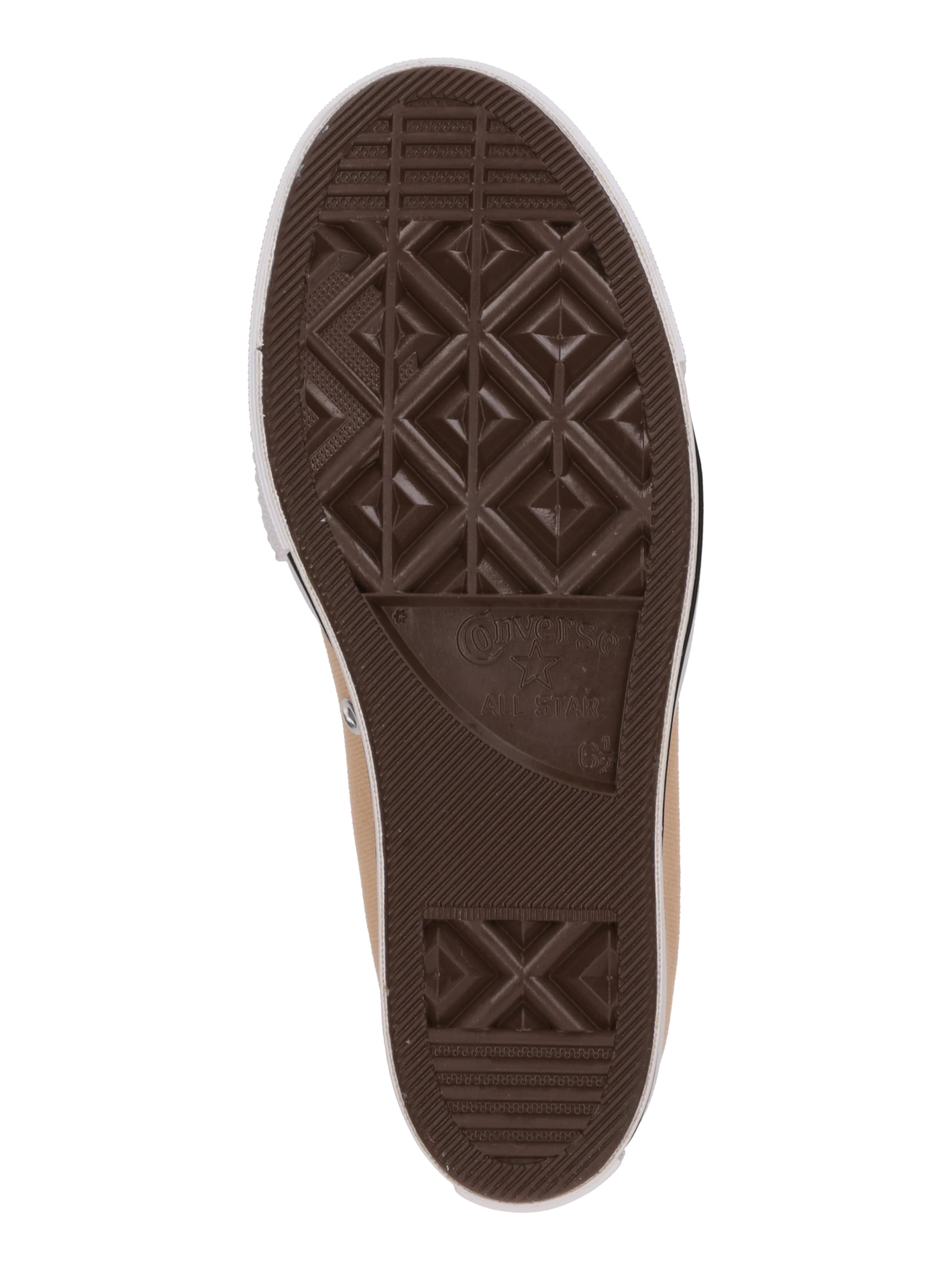 CONVERSE - Sapatilhas altas 'CTAS' em bege