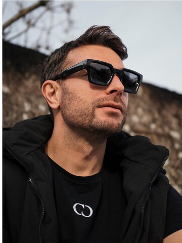 VEYREY Sunglasses 'Platz Gargoyle' in Black