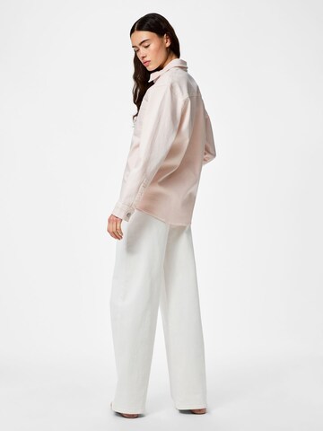 Chemisier 'PCSilke' PIECES en rose