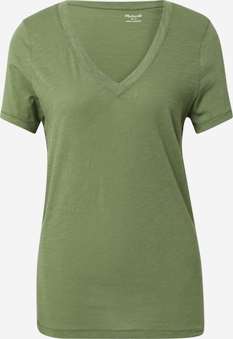 Madewell Shirt 'WHISPER' in Green: front