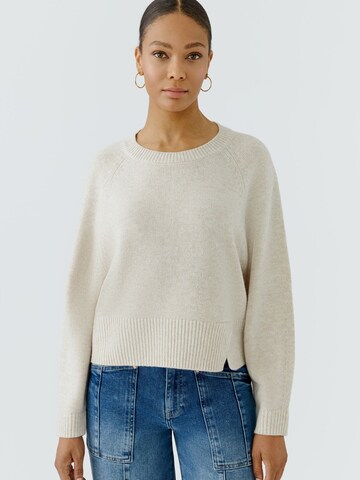 OUI Pullover in Beige: Vorderseite