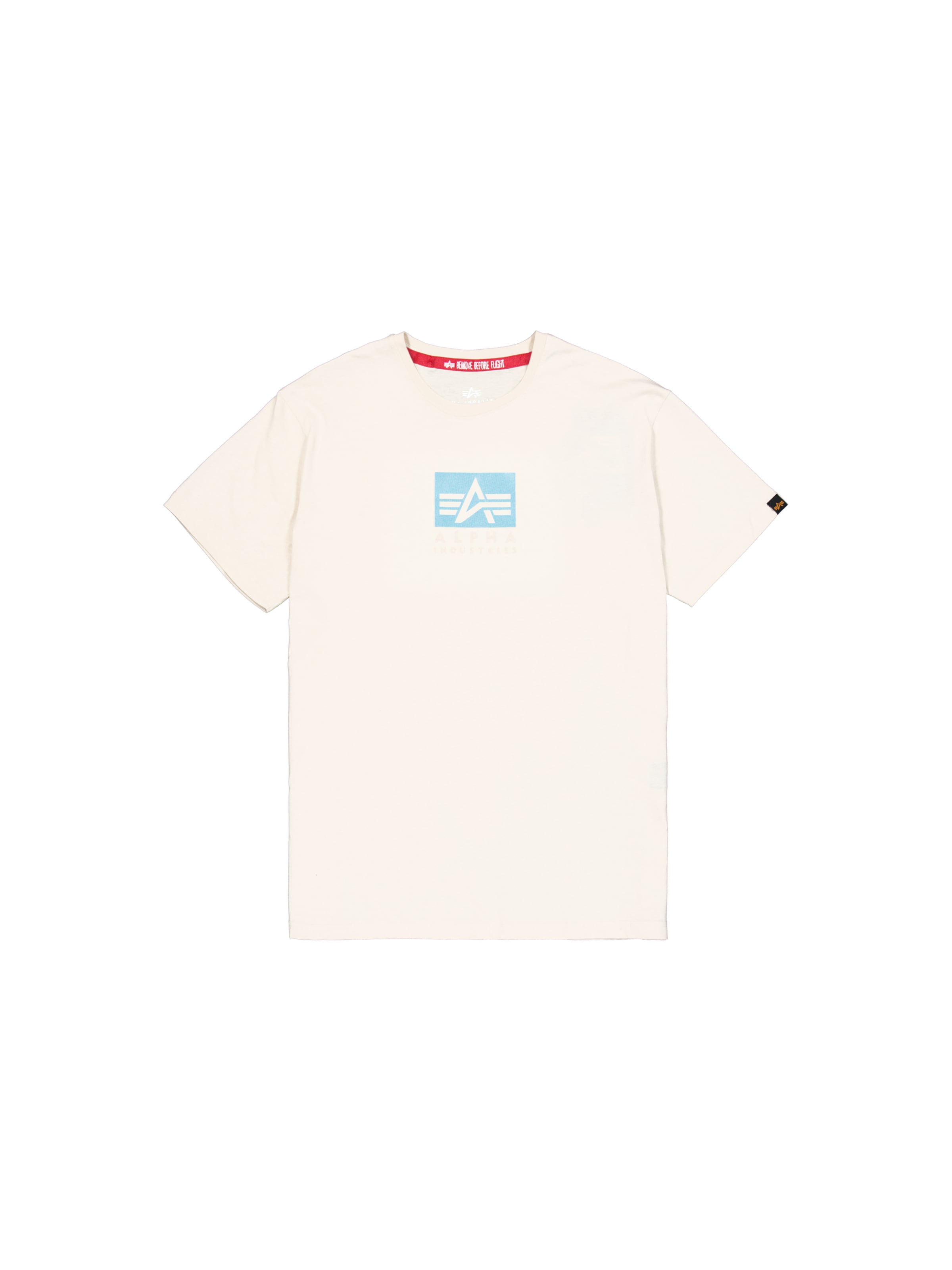 ALPHA INDUSTRIES - Camiseta en blanco: frente