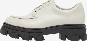 Bianco Lace-Up Shoes 'GINNY ' in White: front