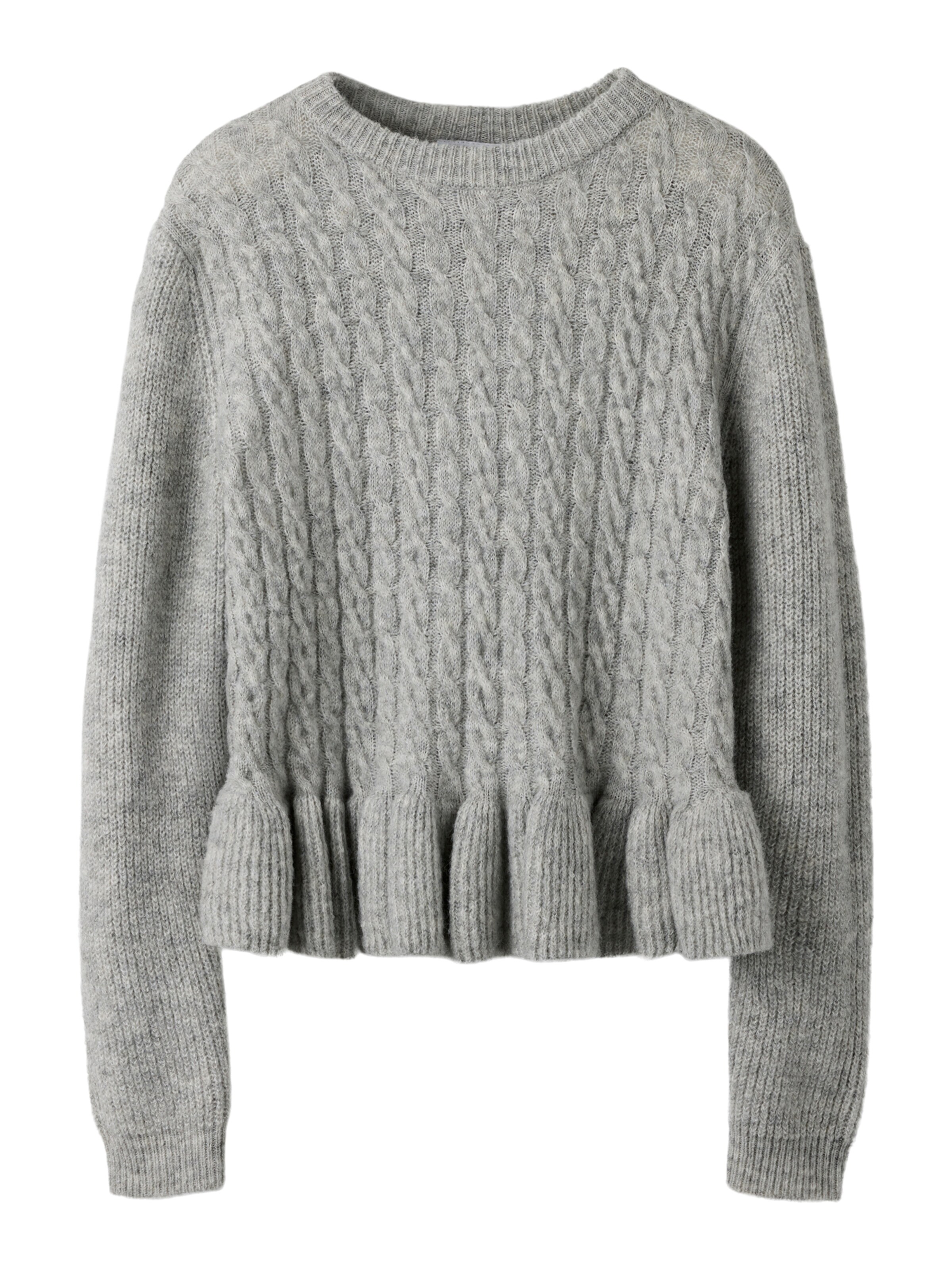 NAME IT - Jersey 'NKFLINDA' en gris: frente