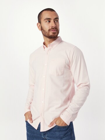 HOLLISTER Regular Fit Skjorte i pink: forside