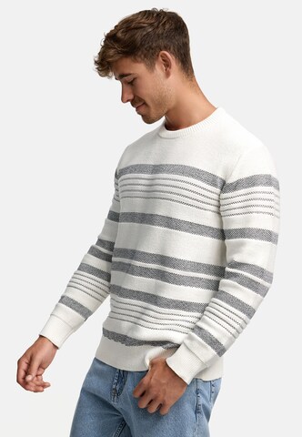 INDICODE JEANS Sweater 'Scott' in White
