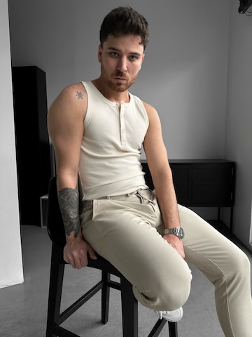 Kleidermafia - Camiseta en beige