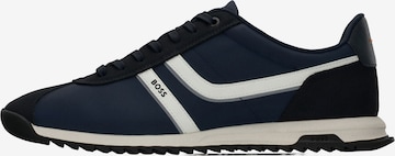 Sneaker bassa 'Zayn' di BOSS in blu: frontale