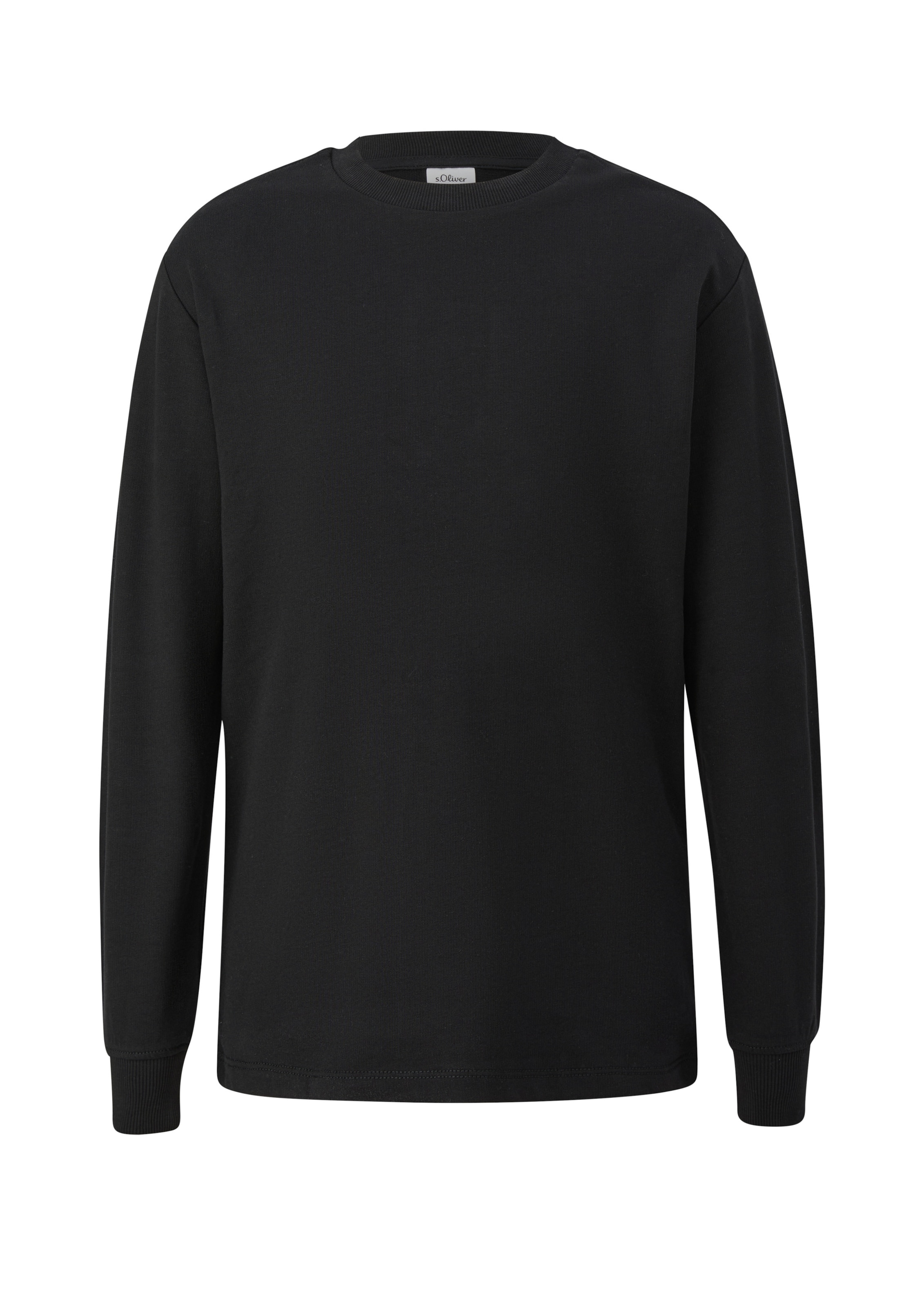 s.Oliver Shirt in Black: front