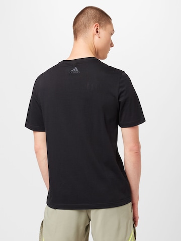 ADIDAS SPORTSWEAR Тениска 'Essentials' в черно