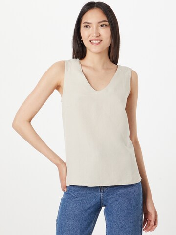 TOM TAILOR Top in Beige: voorkant