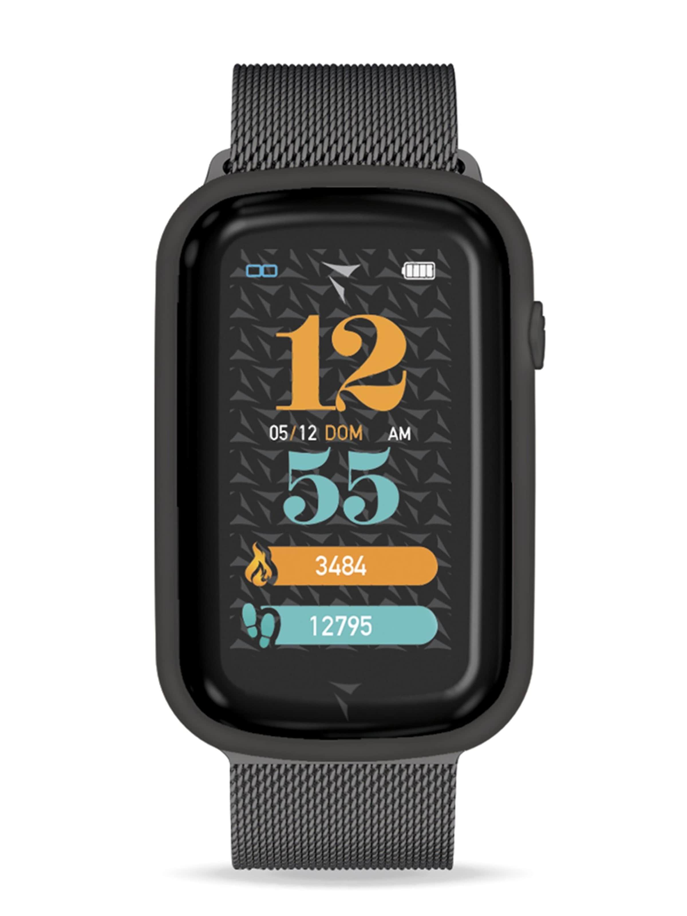 Techmade Digital Watch 'Schwarz One Size' in Black