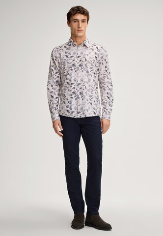 JOOP! Jeans Regular Fit Hemd 'Hansen' in Beige