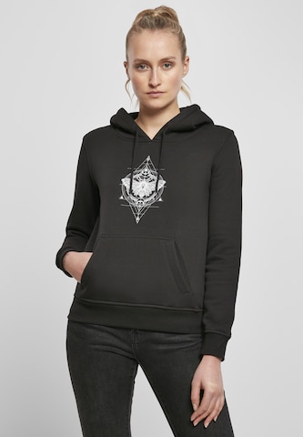 Merchcode Sweatshirt in Zwart: voorkant