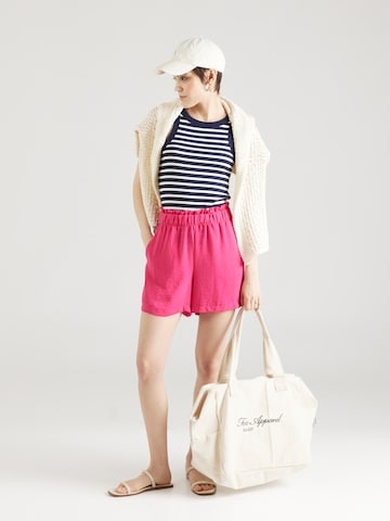 JDY Regular Shorts 'GRY' in Pink