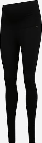 LOVE2WAIT Skinny Leggings in Black: front