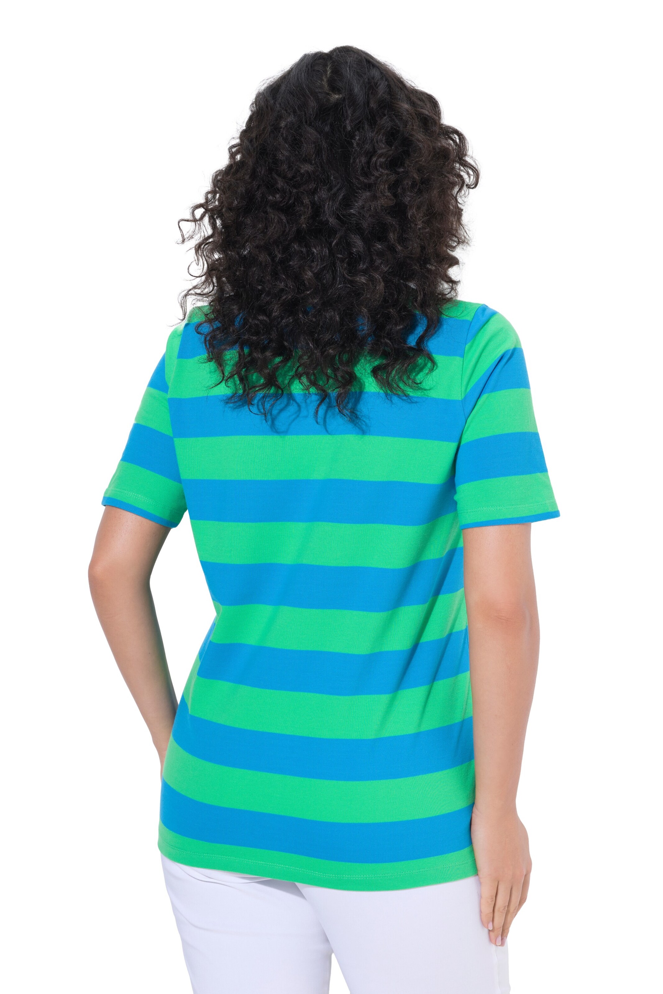Ulla Popken Poloshirt in Grün