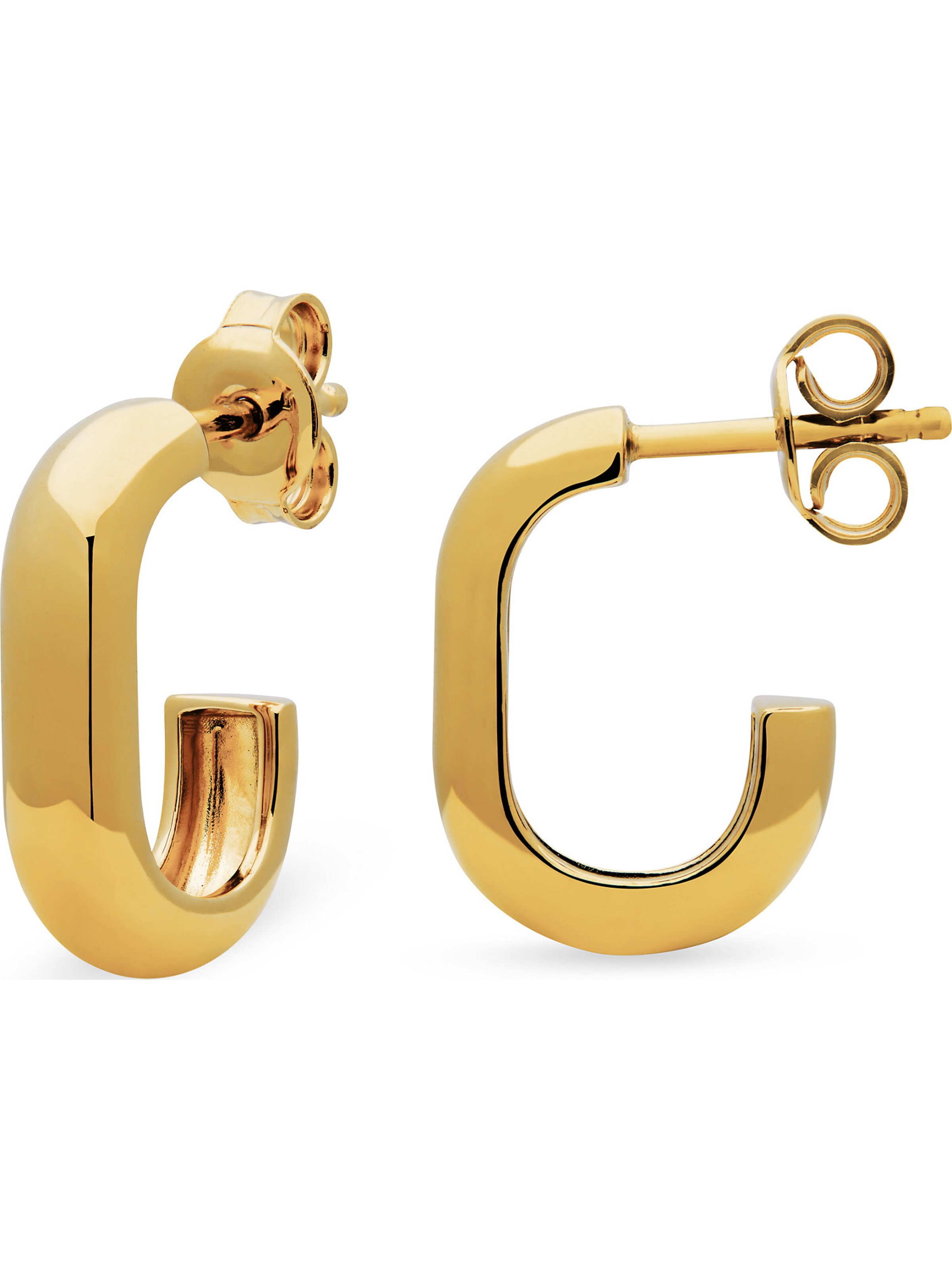 QOOQI Earrings in Yellow