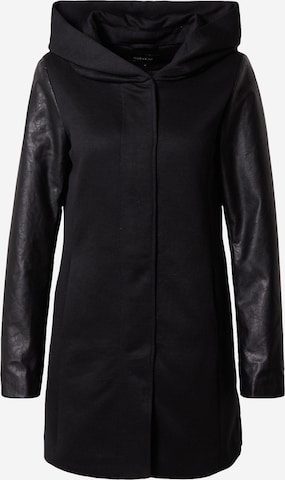 ONLY Ανοιξιάτικο και φθινοπωρινό παλτό 'EDONA' σε μαύρο: μπροστά