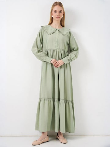 Robe-chemise Bigdart en vert : devant