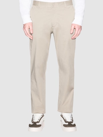 ARMANI EXCHANGE regular Bukser 'Pantaloni' i beige: forside