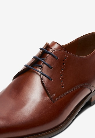 VANLIER Lace-Up Shoes 'Vienna ' in Brown
