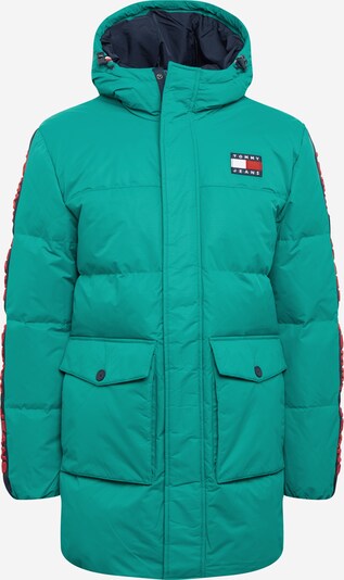 Parka de iarnă Tommy Jeans pe navy / jad / roșu, Vizualizare produs