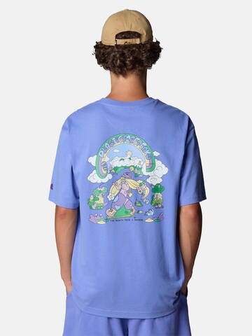 THE NORTH FACE T-Shirt in Blau: Vorderseite