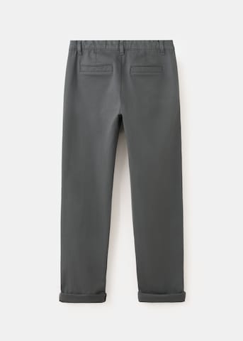 MANGO KIDS Slimfit Hlače 'RPICCOLO' | siva barva