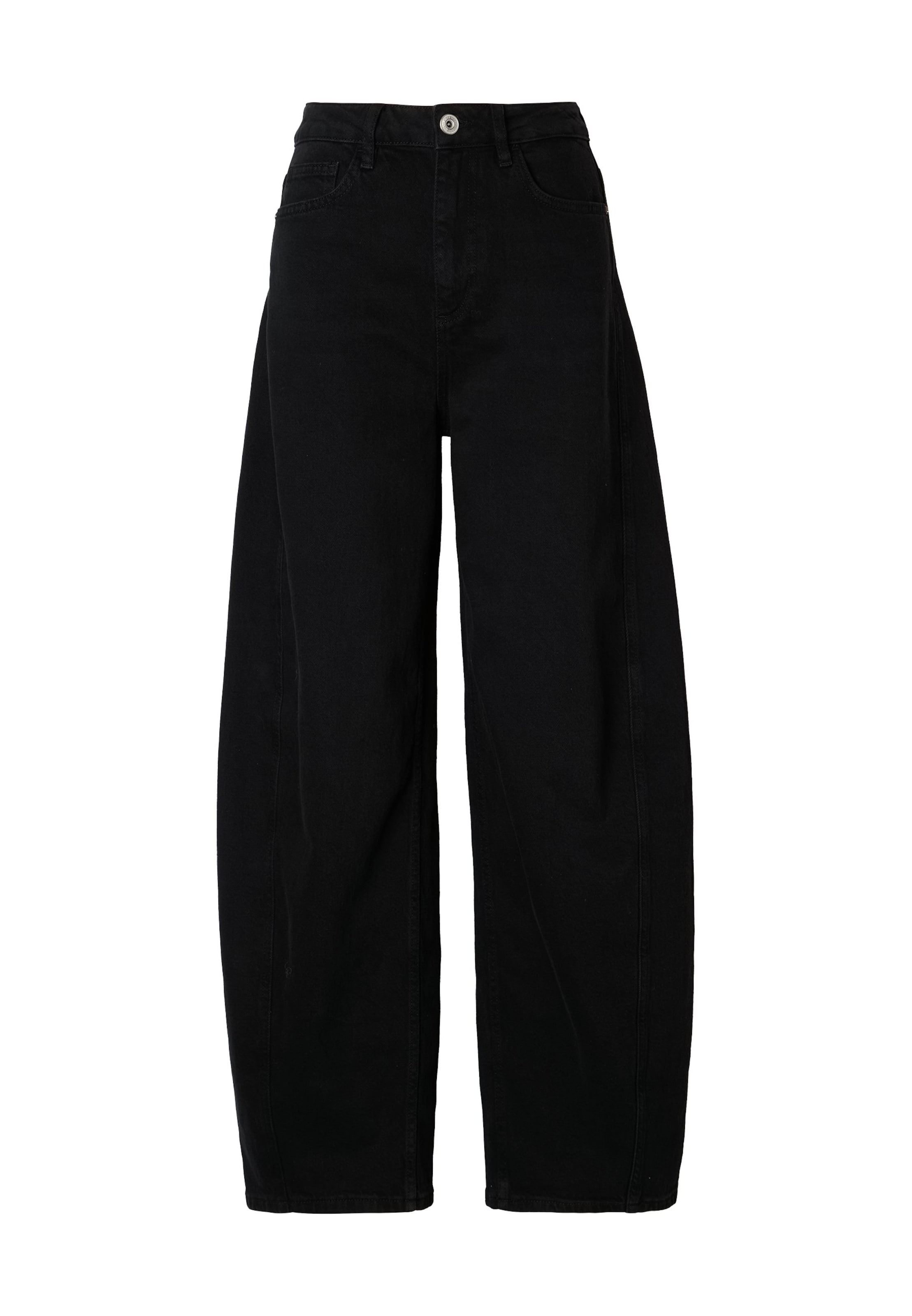 MOS MOSH Jean 'Cindy Draciel' en 26/32 en noir denim, Vue avec produit