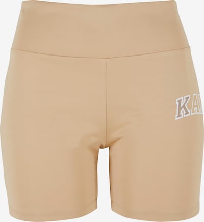 Pantaloni sportivi Karl Kani di colore sabbia / grigio / bianco, Visualizzazione prodotti