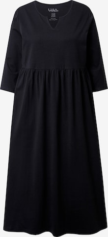 Ulla Popken Jurk in Zwart: voorkant