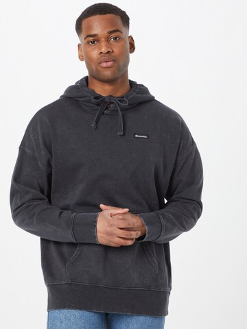 Champion Authentic Athletic Apparel Sweatshirt in Black: front