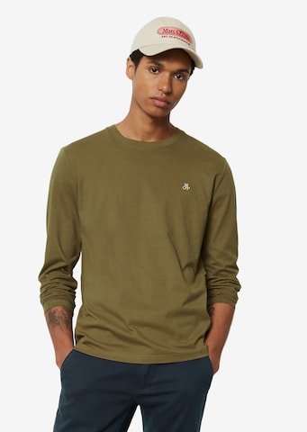 Marc O'Polo Shirt in Groen: voorkant