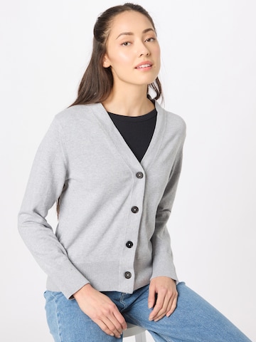 MELAWEAR Strickjacke 'SURINA' (GOTS) in Grau: predná strana