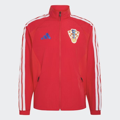 ADIDAS PERFORMANCE Trainingsjacke 'Kroatien Anthem' in XXS-XS in blau / rot / weiß, Produktansicht