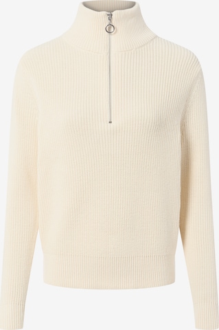 Pull-over Franco Callegari en beige : devant