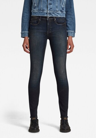 G-Star RAW Skinny Jeans 'Hana' i blå