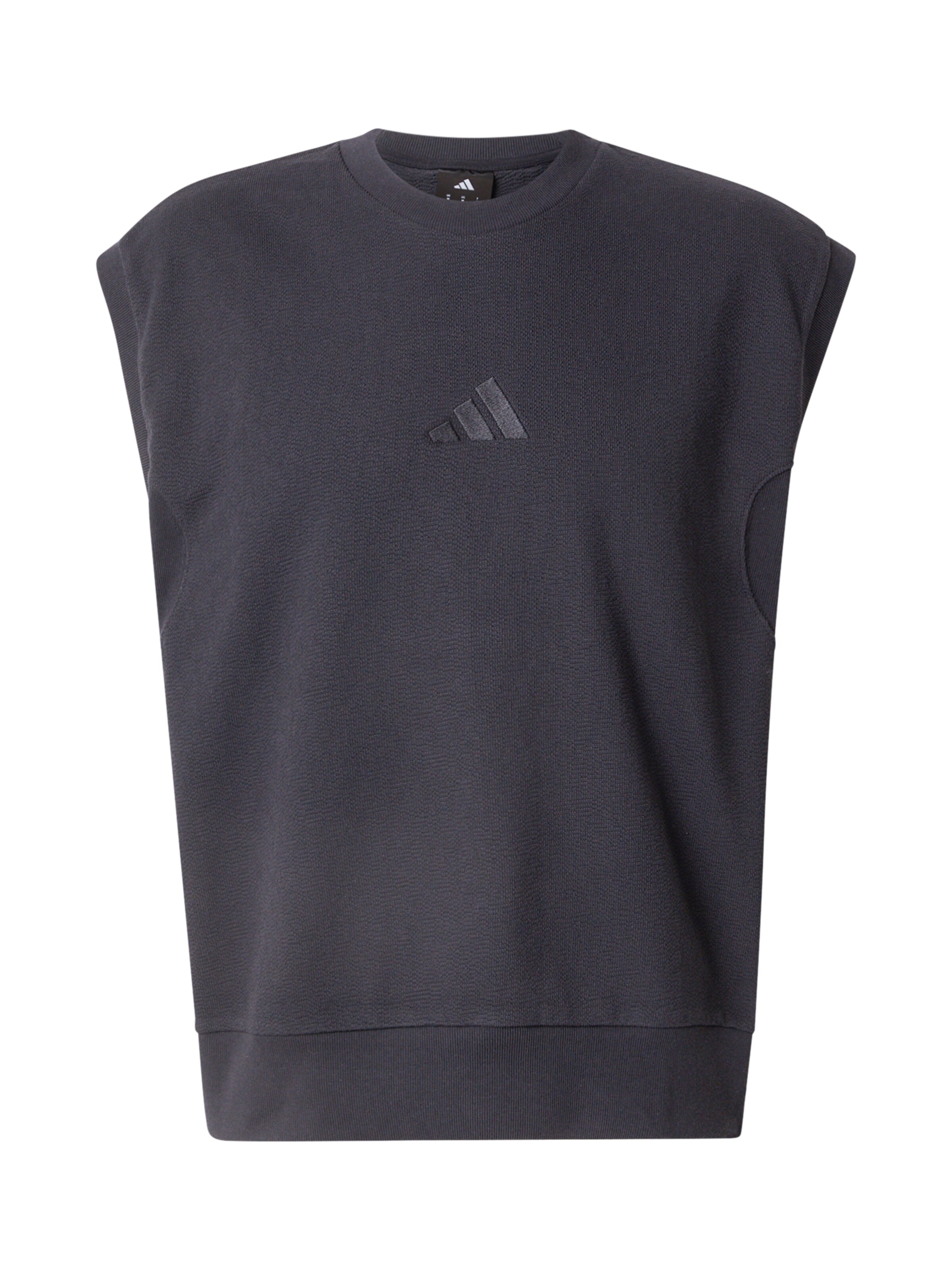 ADIDAS SPORTSWEAR Функционална тениска 'A Szn' в черно: отпред