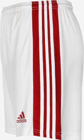 ADIDAS SPORTSWEAR Regular Workout Pants 'Squadra 21' in White