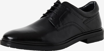 MARCO TOZZI Schnürschuh in Schwarz: Vorderseite