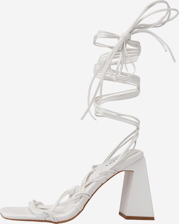 Simmi London Strap Sandals 'PARIS' in White