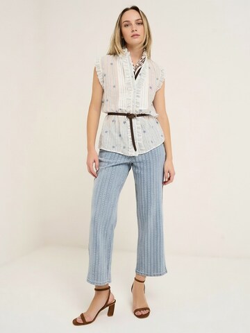 Camomilla Italia Bluse 'CRISTAL' in Weiß