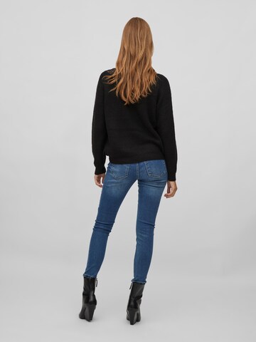 VILA Sweater 'Glacy' in Black