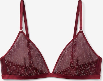 Soutien-gorge Calvin Klein en rouge : devant