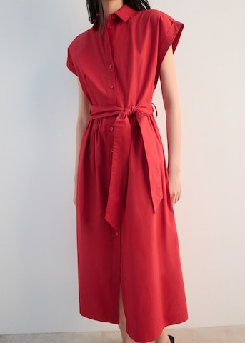 MANGO Blusenkleid 'Pupi-h' in Rot