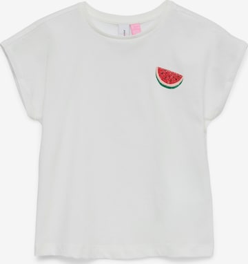 Vero Moda Girl Shirt 'VMNANNA' in White: front